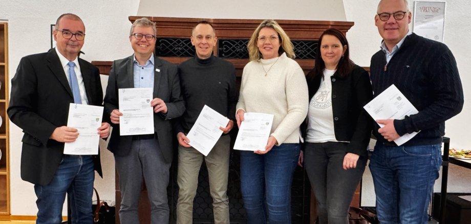 Foto unterzeichnete Verwaltungsvereinbarung