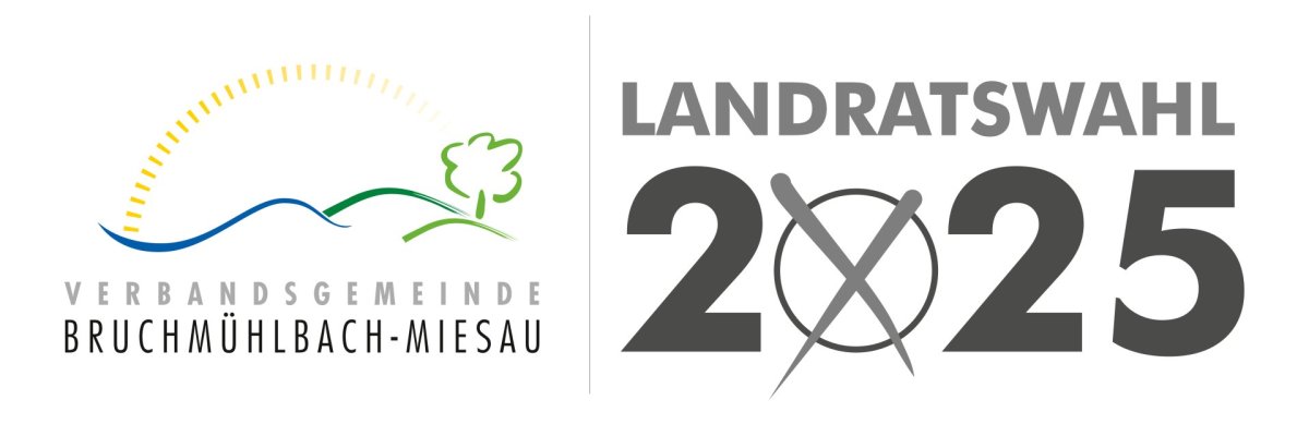 Verbandsgemeinde Bruchmühlbach-Miesau Logo, Logo Bundestagswahklen 2025