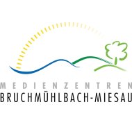 Logo der Verbandsgemeinde Bruchmühlbach-Miesau mit der Unterschrift Medienzentren Bruchmühlbach-Miesau